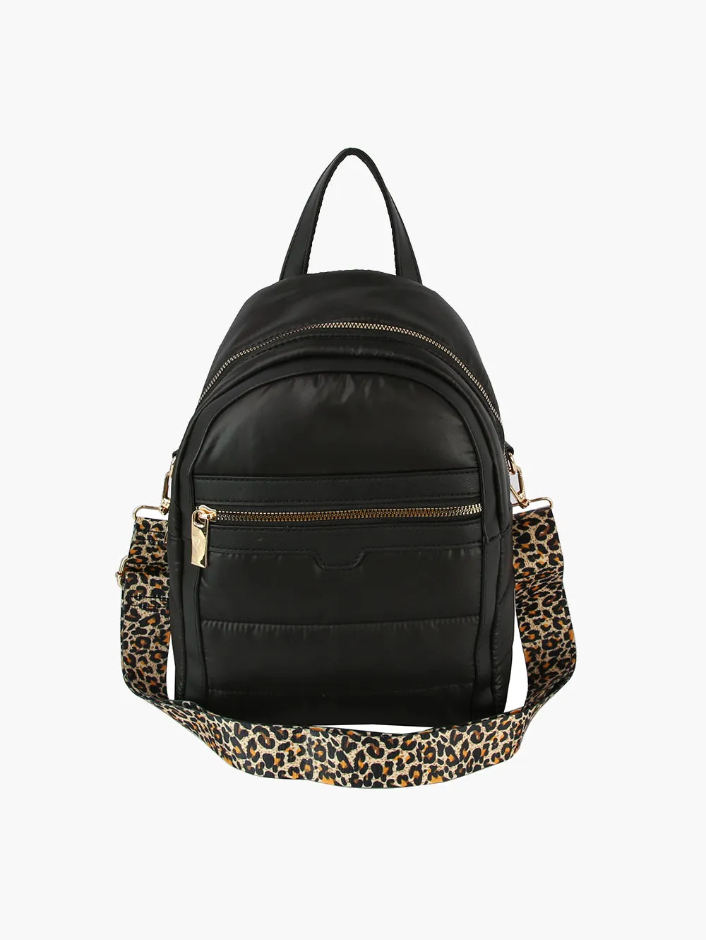 Leather Backpack Purse Guitar Strap Daypack