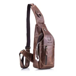 Leather Crossbody Bags for Men
