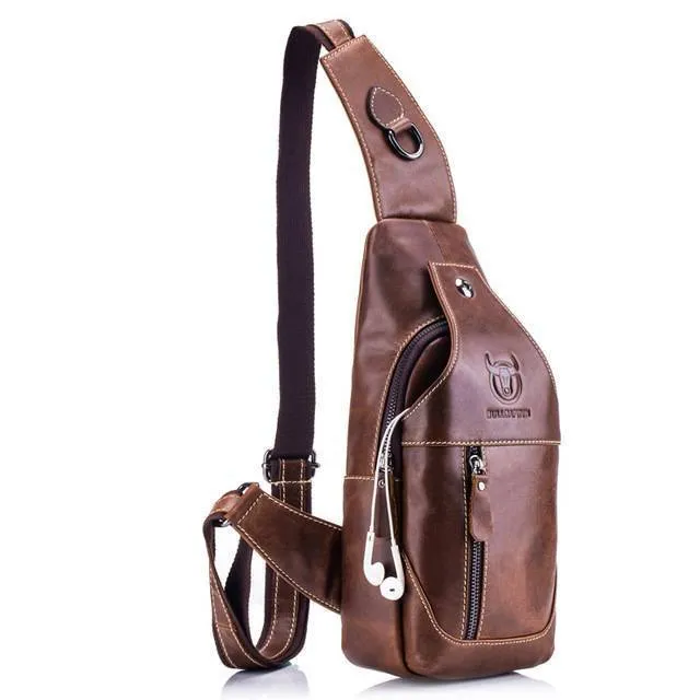 Leather Crossbody Bags for Men
