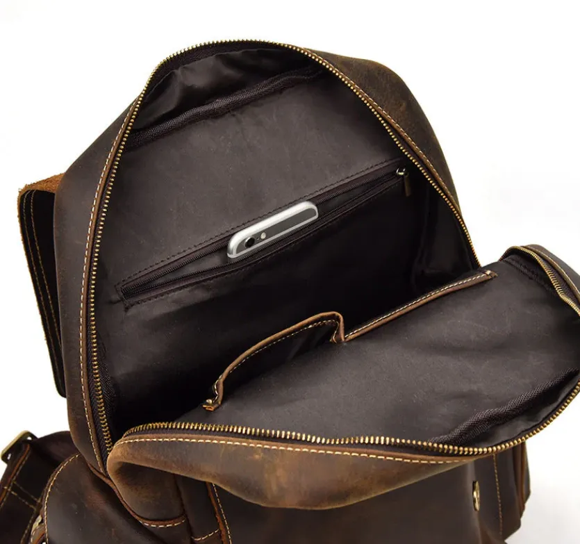 Leather Rucksack  | Angel Falls
