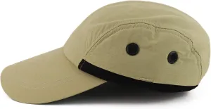 Lightweight UV 50  UPF Cool Crown Mesh Lined Sunshield Long Bill Cap