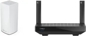 Linksys Atlas WiFi 6 Router Home WiFi Mesh System, Dual-Band & Hydra Pro 6 Mesh WiFi 6 Router - WiFi Extender Replacement - MR5500-AMZ - Mesh WiFi Router for Wireless Internet - WiFi Mesh Wireless