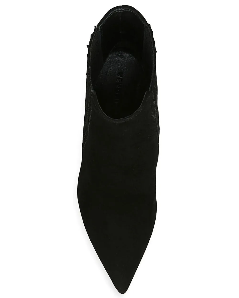 Lisa Suede Bootie in Black