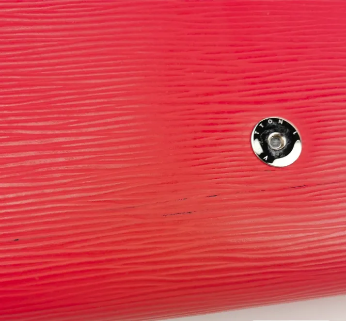 Local shipping options (LV) shoulder 23070578347974 27.5cm Louis Product diversity Vuitton Bag red