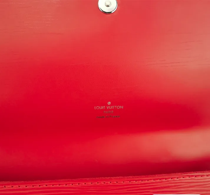 Local shipping options (LV) shoulder 23070578347974 27.5cm Louis Product diversity Vuitton Bag red