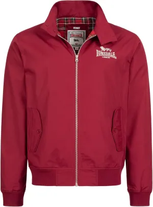 LONSDALE Harrington Jacket Cherry Red, M