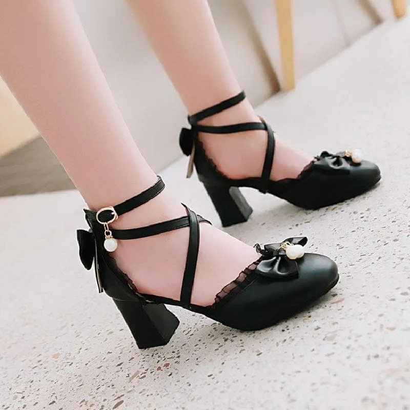 Lovely Lolita Princess Melu High Heels Shoes