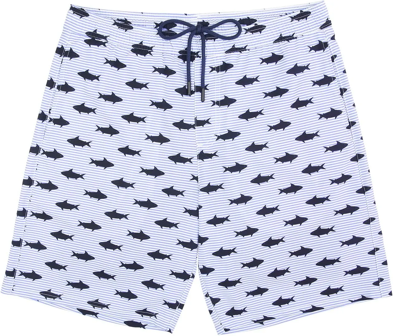 LRD Men's Swim Trunks with Compression Liner 9 Inch Inseam Quick Dry Board Short