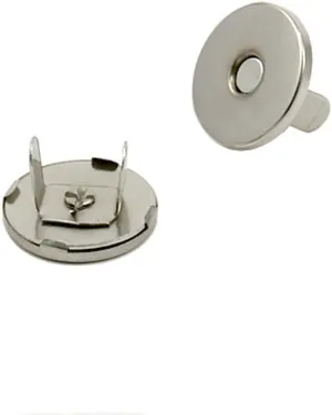 Magnetic Handbag Closure Clasp for Crafts, Textiles, Clothes, Bags and Handbags - Pack of 10