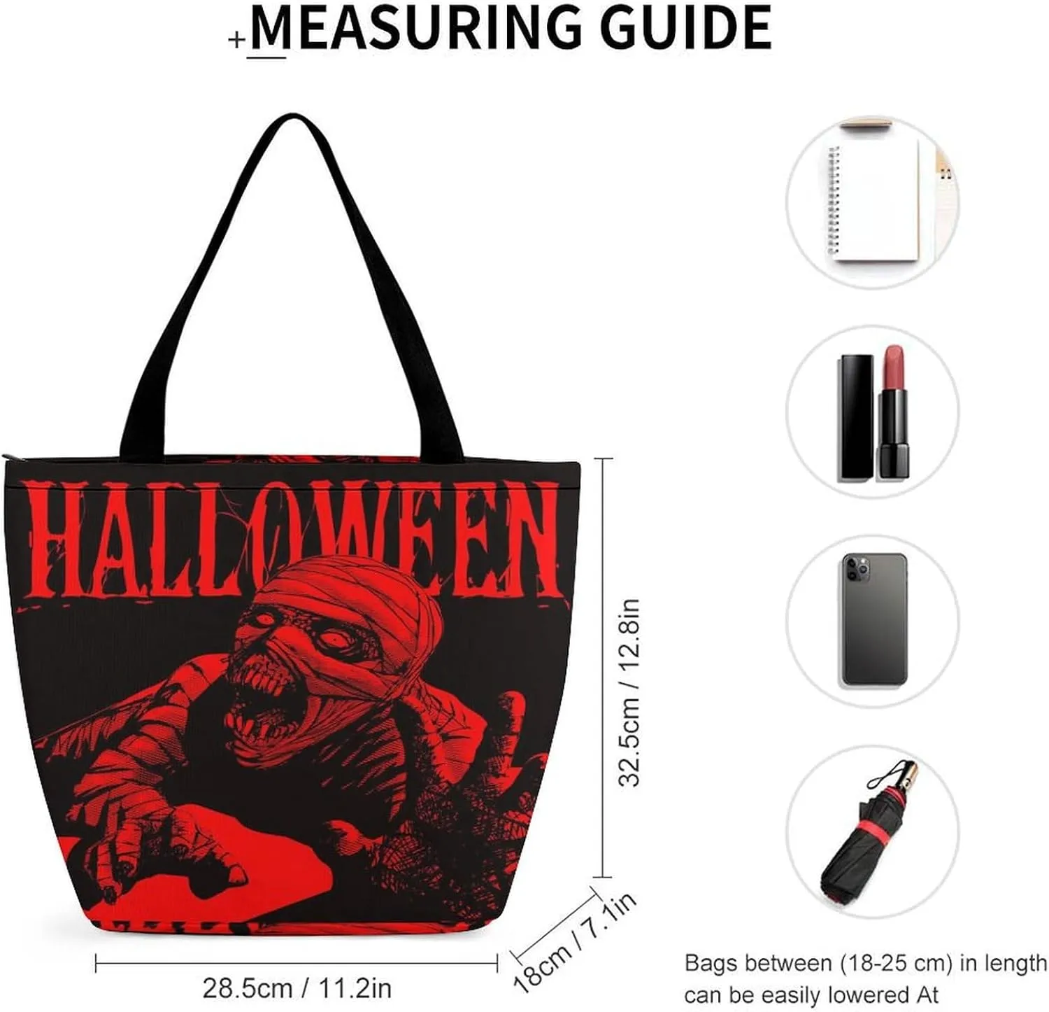 Map Kawaii Hobo Handbags With Zipper Women's Tote Handbags
