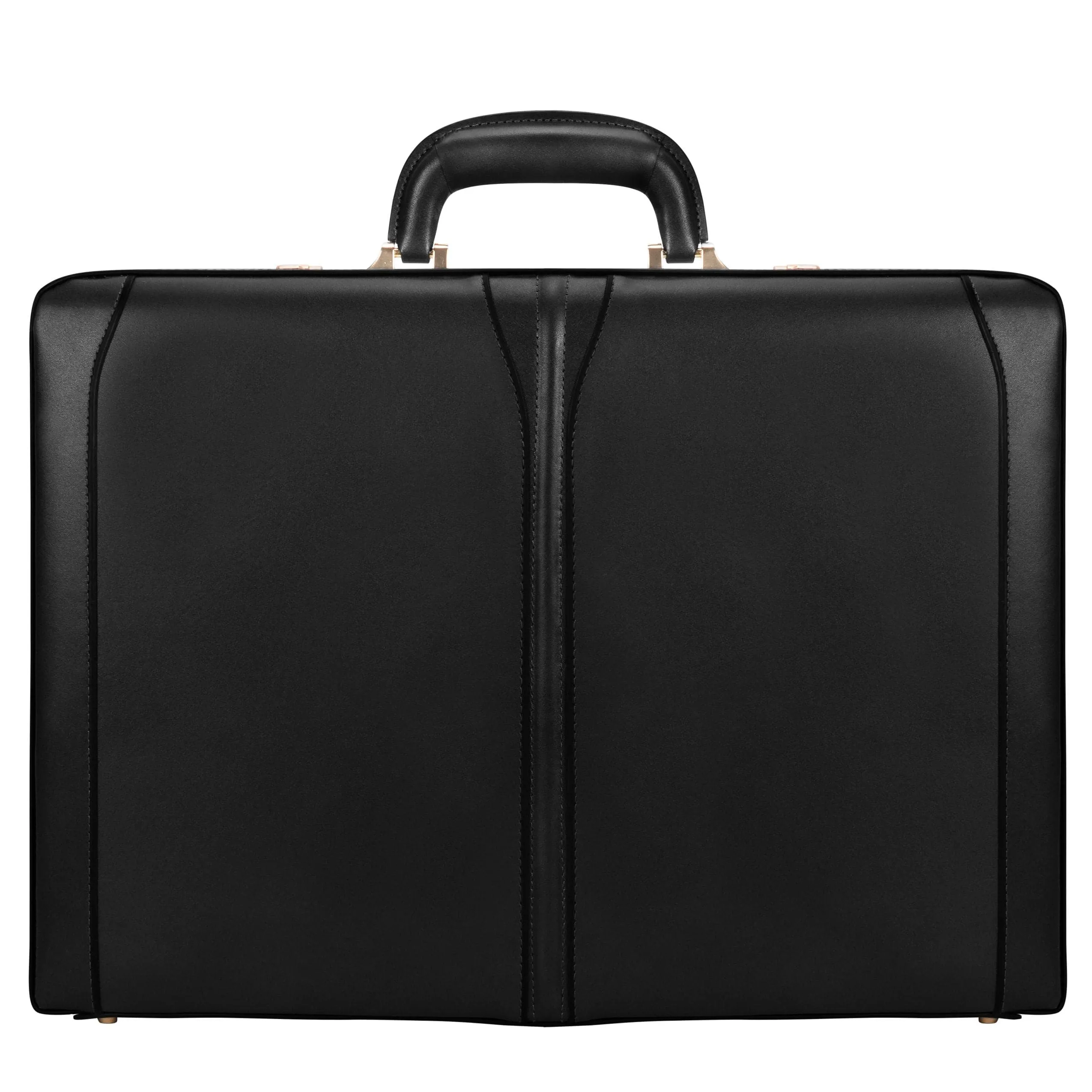 McKlein USA Turner 4.5" Leather Expandable Attache Briefcase