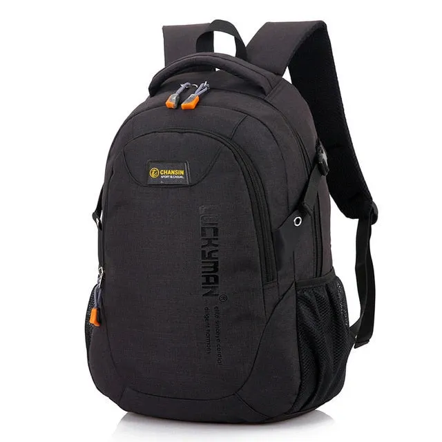 Men Backpack Oxford Male Travel bag