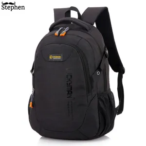 Men Backpack Oxford Male Travel bag