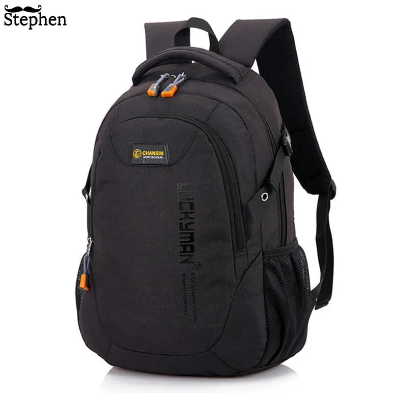 Men Backpack Oxford Male Travel bag