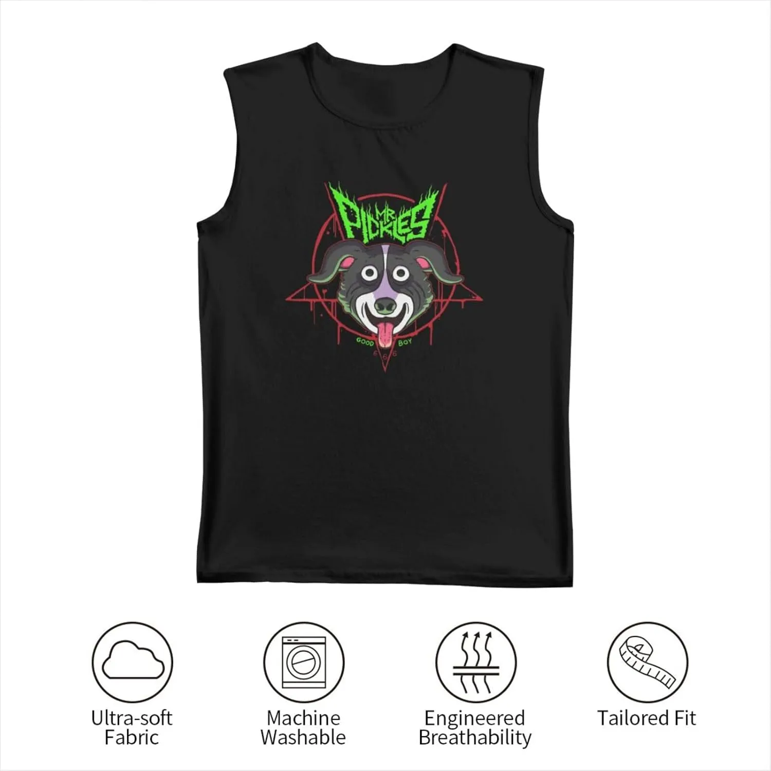 Men Muscle Quick Dry Tank Top Sleeveless Undershirt for Sports Bodybuilding