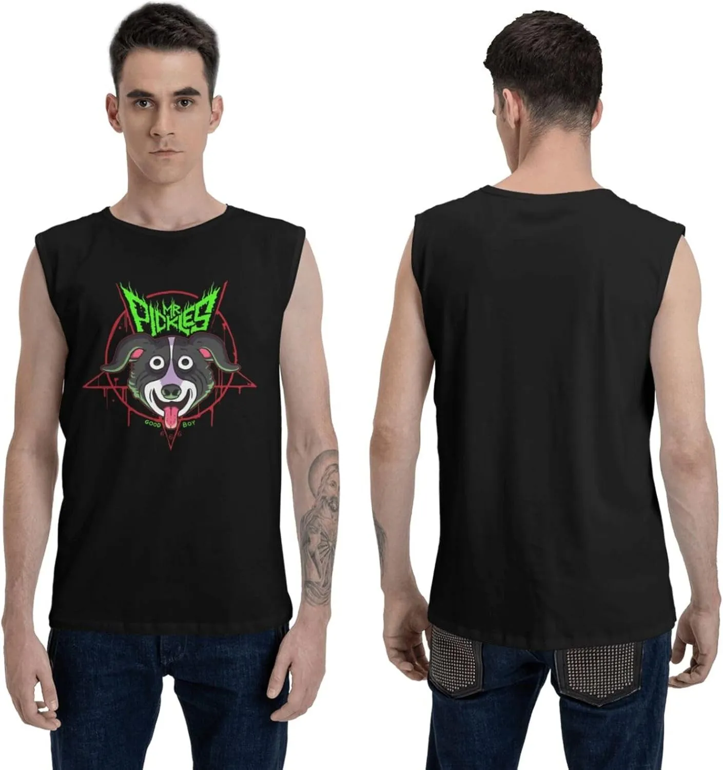 Men Muscle Quick Dry Tank Top Sleeveless Undershirt for Sports Bodybuilding