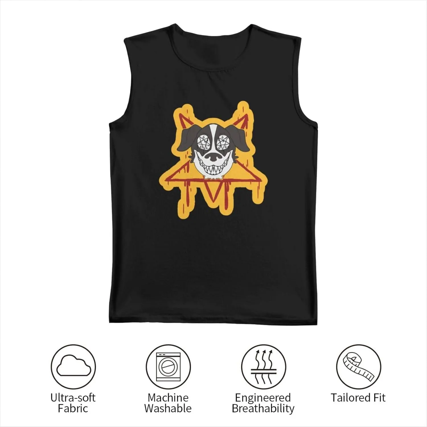 Men Muscle Quick Dry Tank Top Sleeveless Undershirts for Sports Runing