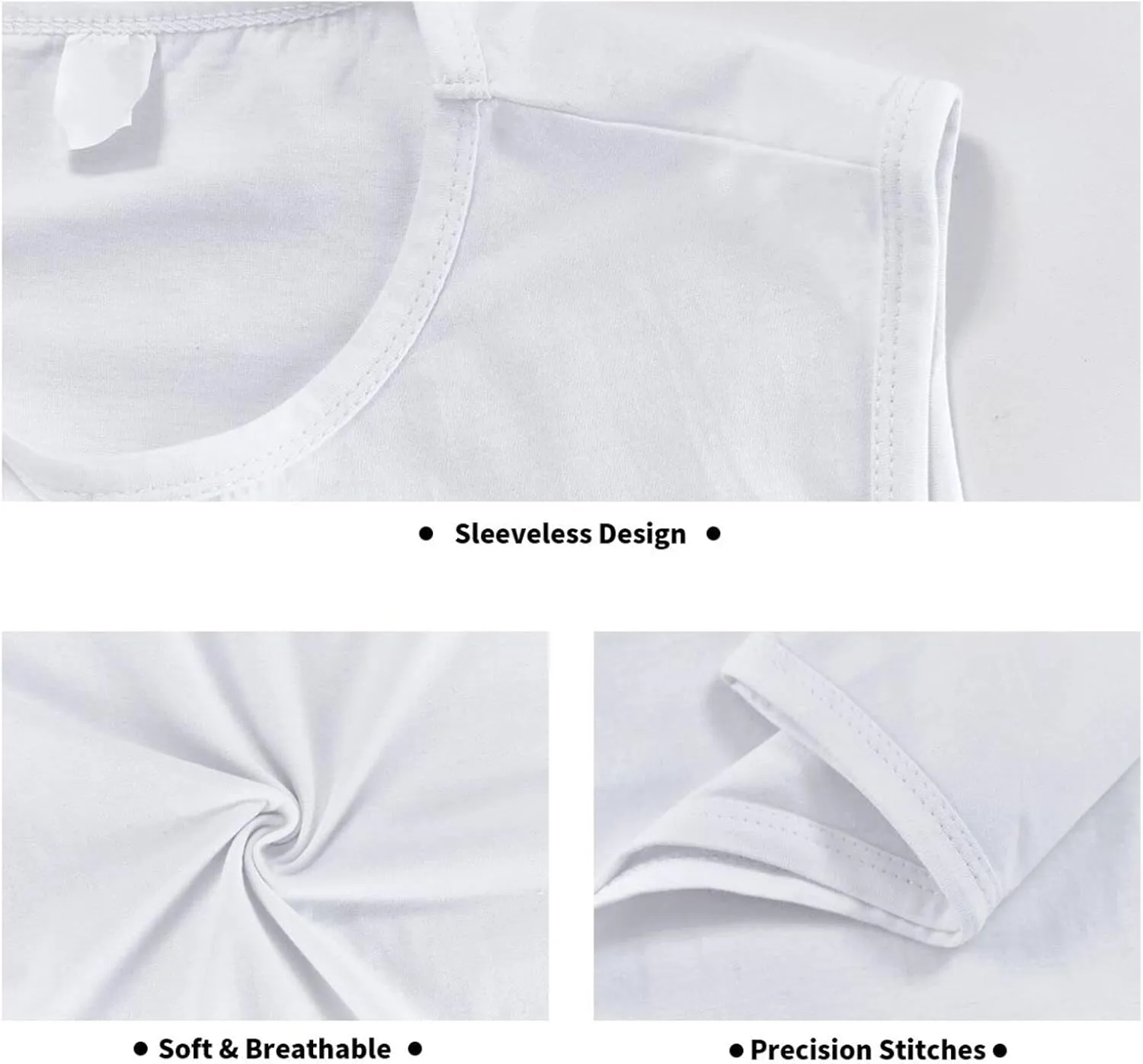 Men Muscle Quick Dry Tank Tops Sleeveless Undershirts for Sports Bodybuilding