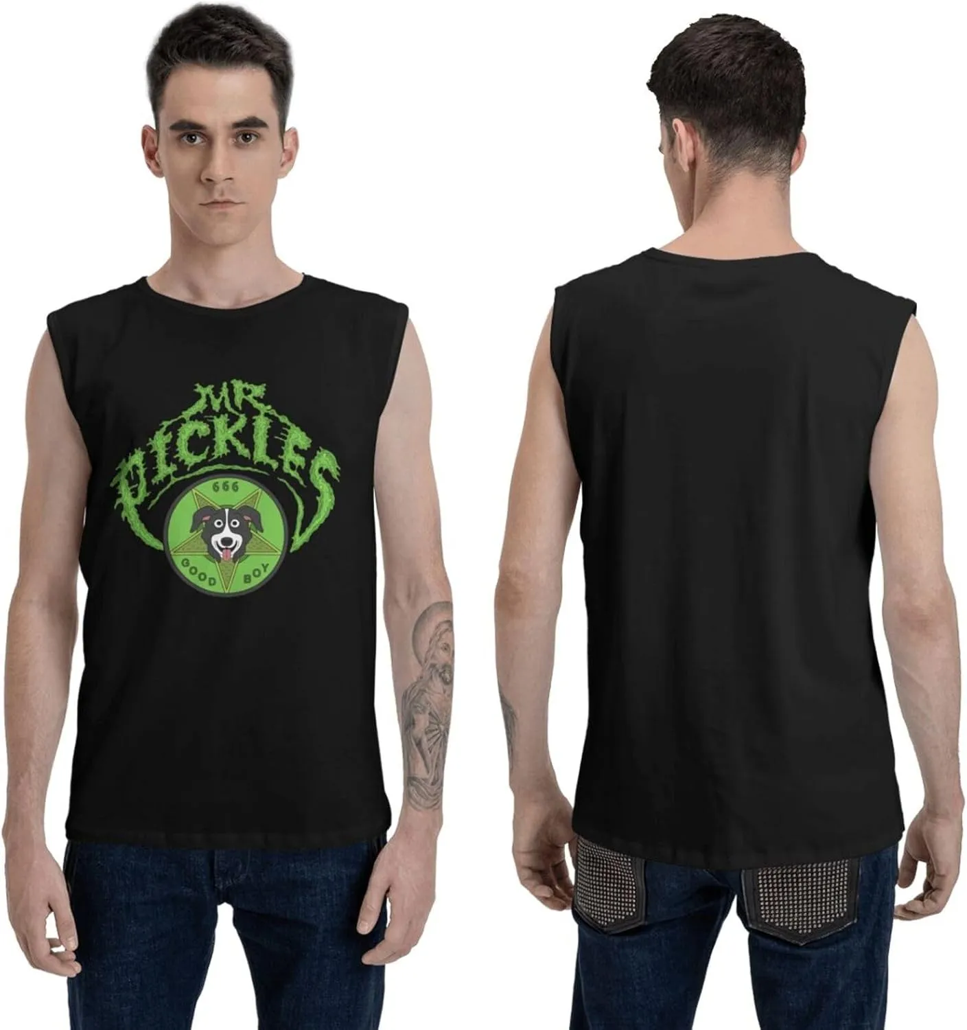 Men Muscle Quick Dry Tank Tops Sleeveless Undershirts for Sports Bodybuilding