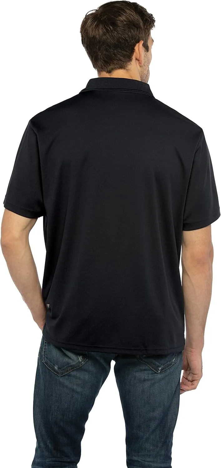 Men's Collegiate Polyester Mesh Team Icon Polo