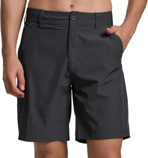 Men's Golf Shorts Quick Dry Lightweight Stretch Casual Shorts for Outdoor Hiking