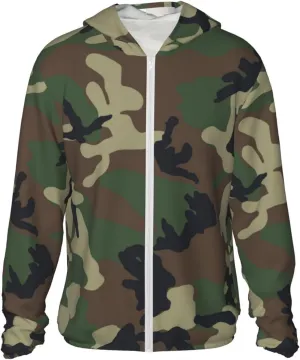 Men's Long Sleeve Shirts UPF50  Sun Protection Quick Dry Hiking Fishing