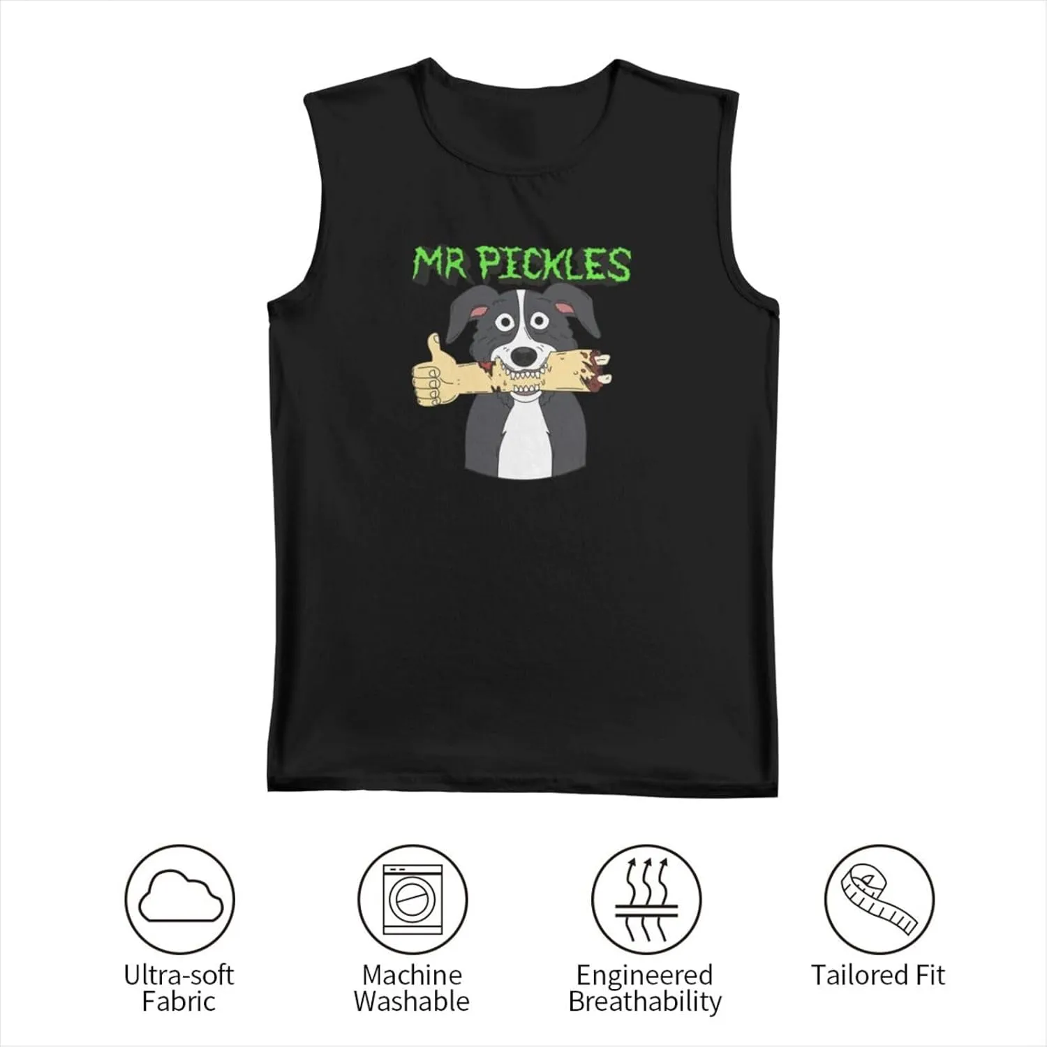 Mens Muscle Quick Dry Tank Top Sleeveless Undershirt for Gym Workout