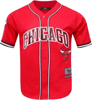 Mens NBA Mesh Button Down Top
