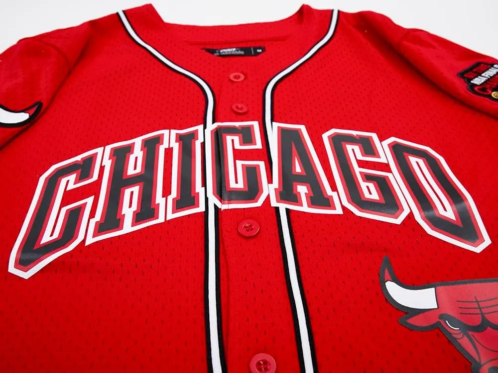 Mens NBA Mesh Button Down Top