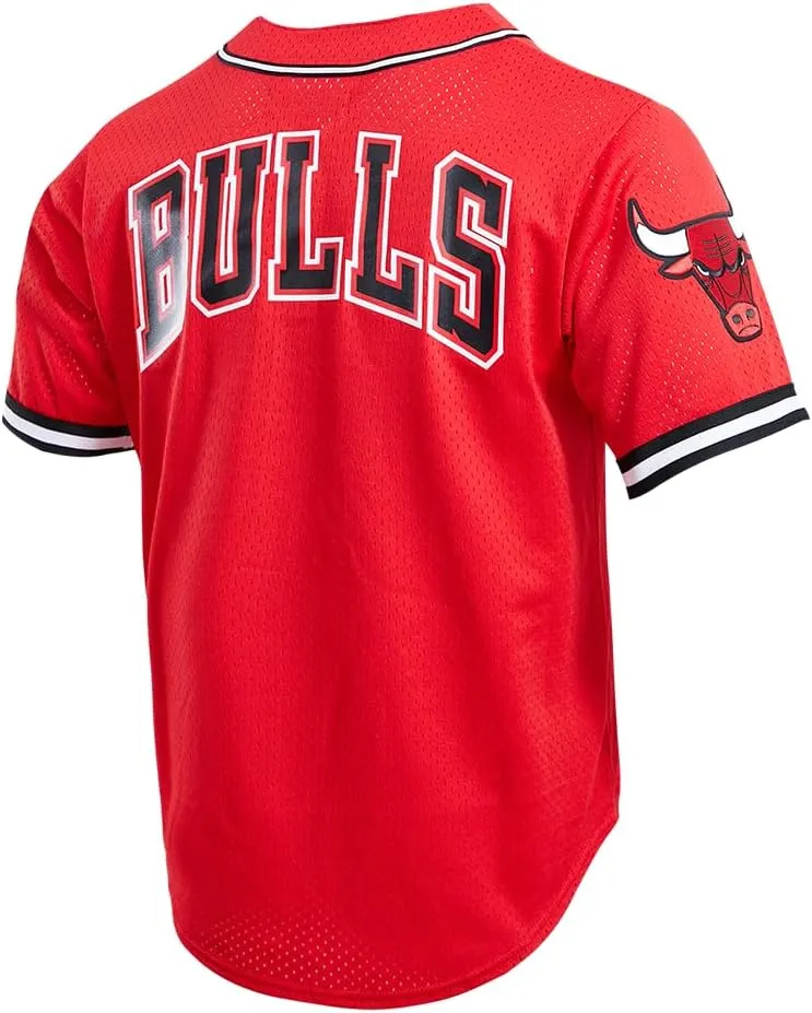 Mens NBA Mesh Button Down Top
