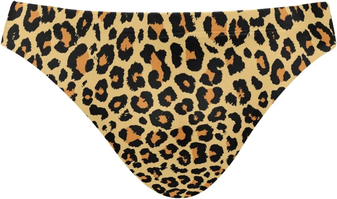 Men's Sexy Bikini Swimsuit Swimwear Quick Dry Print Briefs
