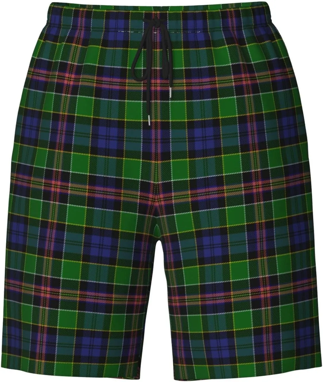 Men's Swim Trunks, Quick Dry Beach Shorts Summer Cool Beach Shorts with Mesh Lining