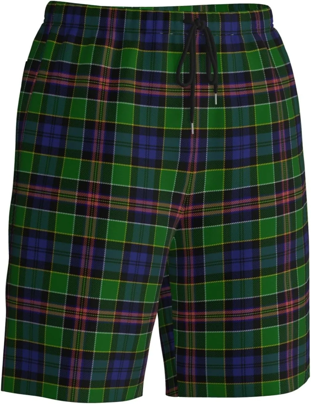 Men's Swim Trunks, Quick Dry Beach Shorts Summer Cool Beach Shorts with Mesh Lining