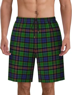 Men's Swim Trunks, Quick Dry Beach Shorts Summer Cool Beach Shorts with Mesh Lining