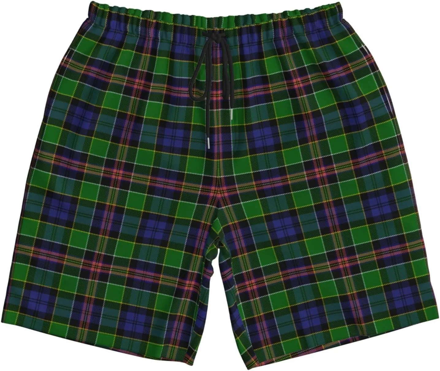 Men's Swim Trunks, Quick Dry Beach Shorts Summer Cool Beach Shorts with Mesh Lining
