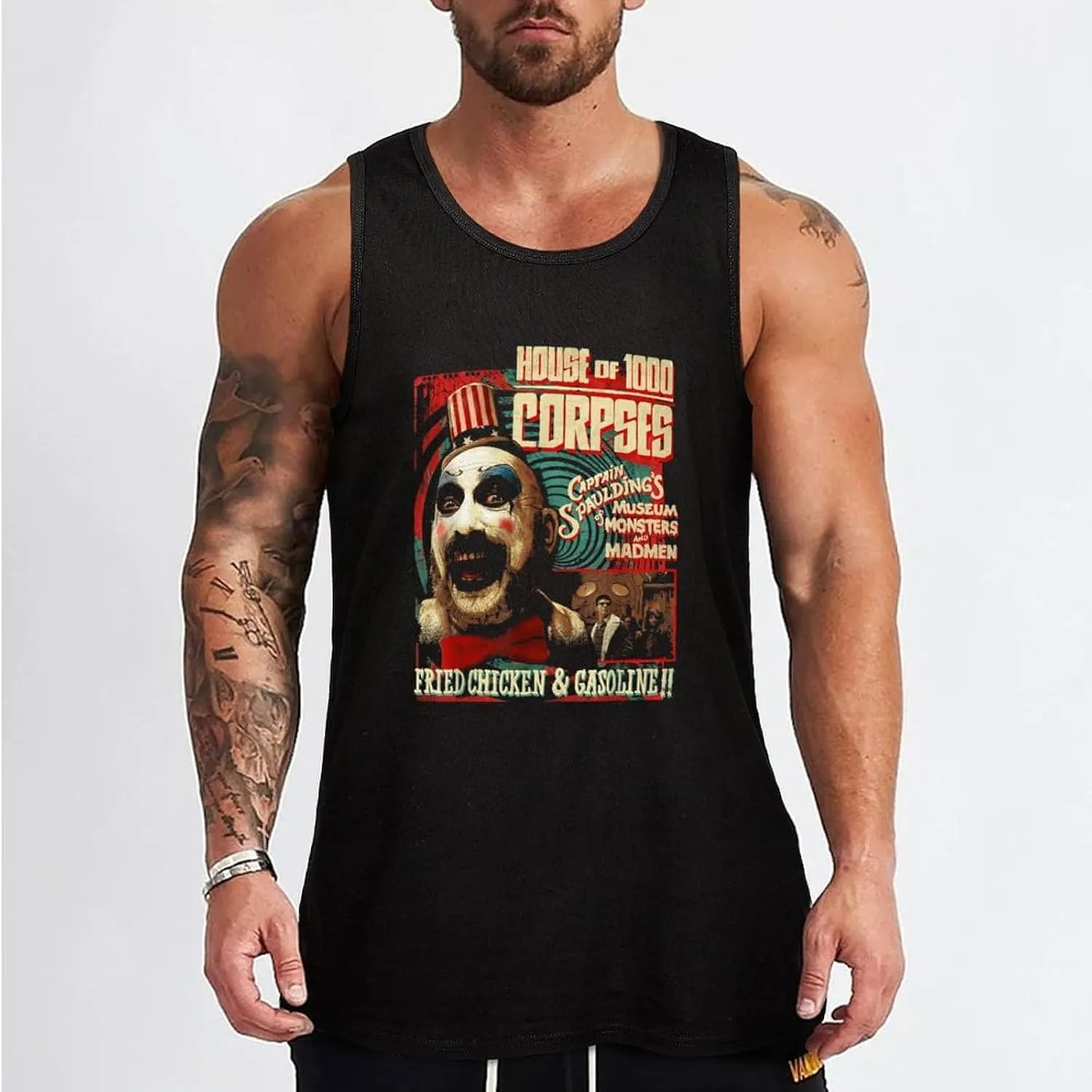 Mens Tank Tops Quick Dry Gym Sleeveless Muscle T Shirts for Men's Fitness