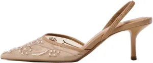 Mesh Slingback Pumps Shoes for Women