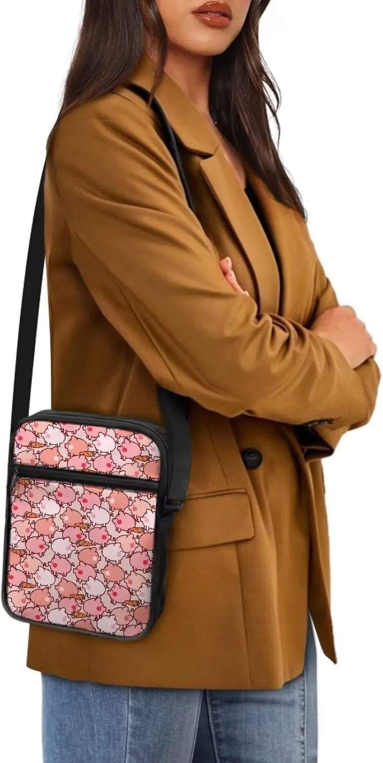 Messenger Bag for Women Small Crossbody Bag Purse with Adjustable Strap Cell Phone Bag