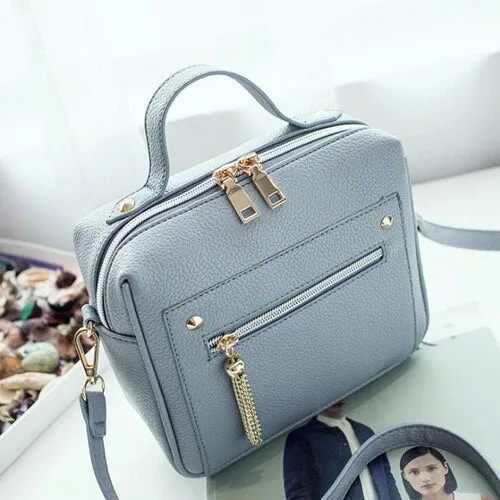 Messenger Invitation-only deal PU Bag Crossbody Luxury Bags Top-handle REPRCLA Bag Handbags Tassel Contemporary Leather Shoulder Women Bag High Quality Women