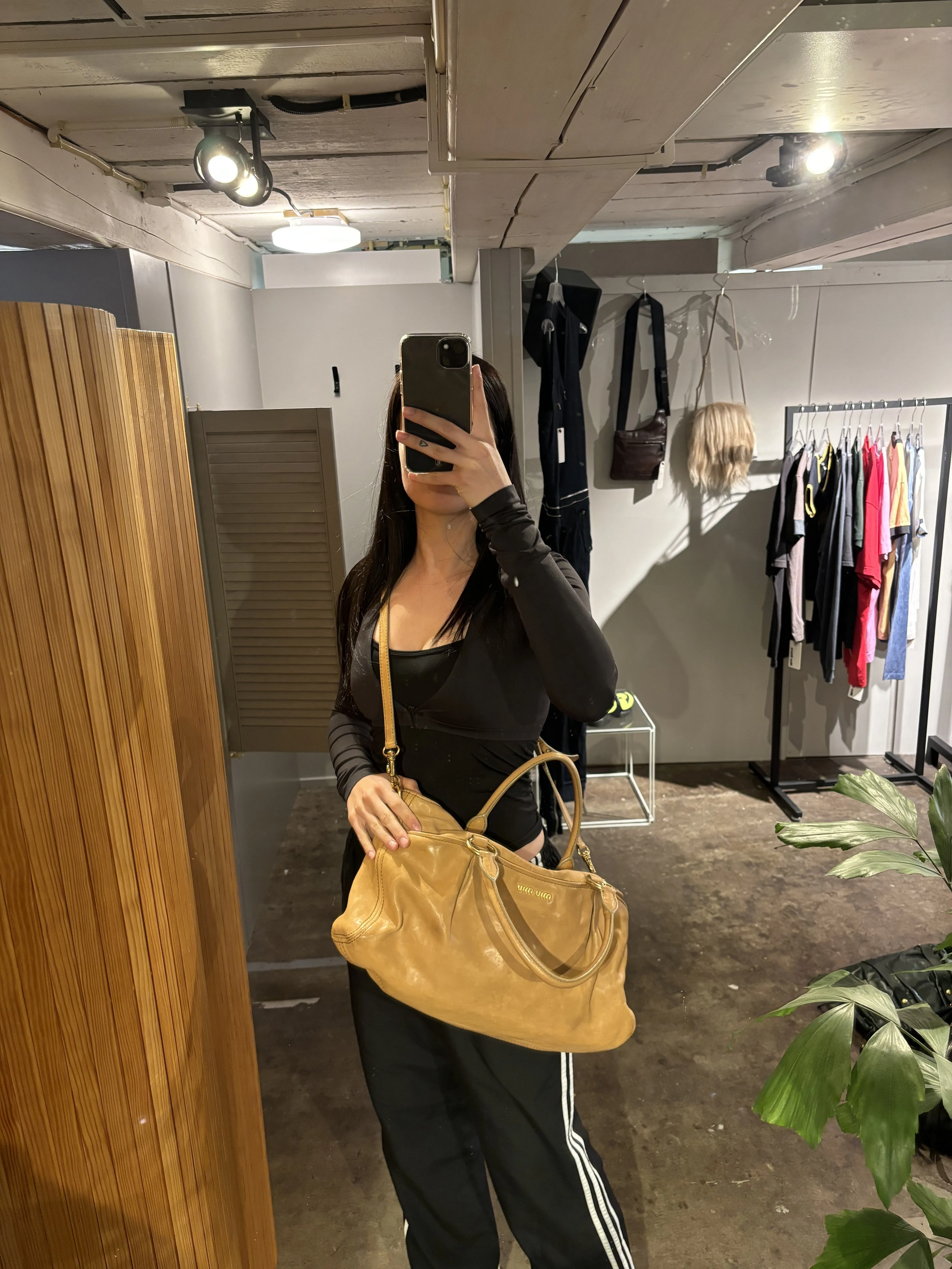 Miu Miu Leather Shoulderbag