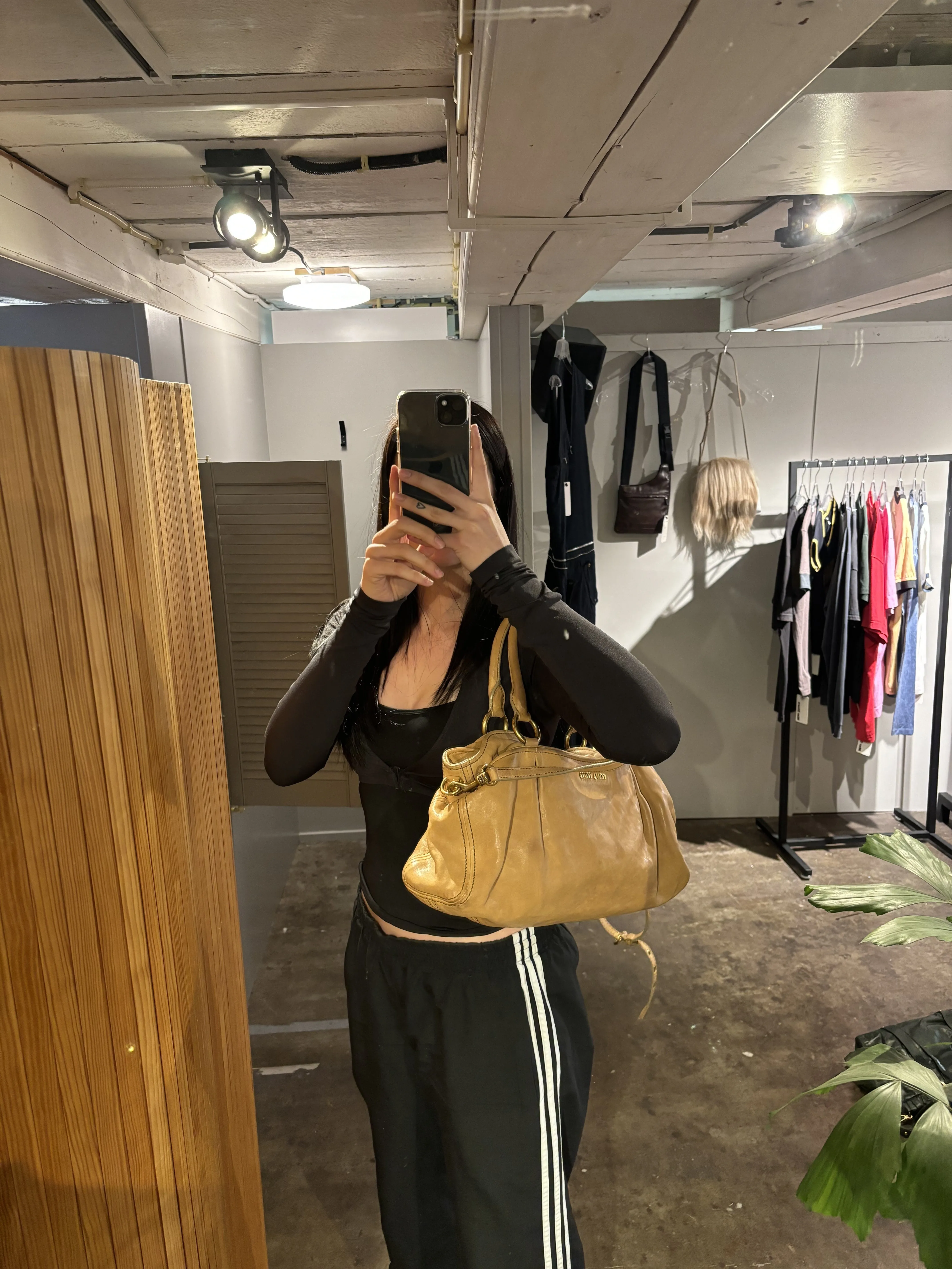 Miu Miu Leather Shoulderbag