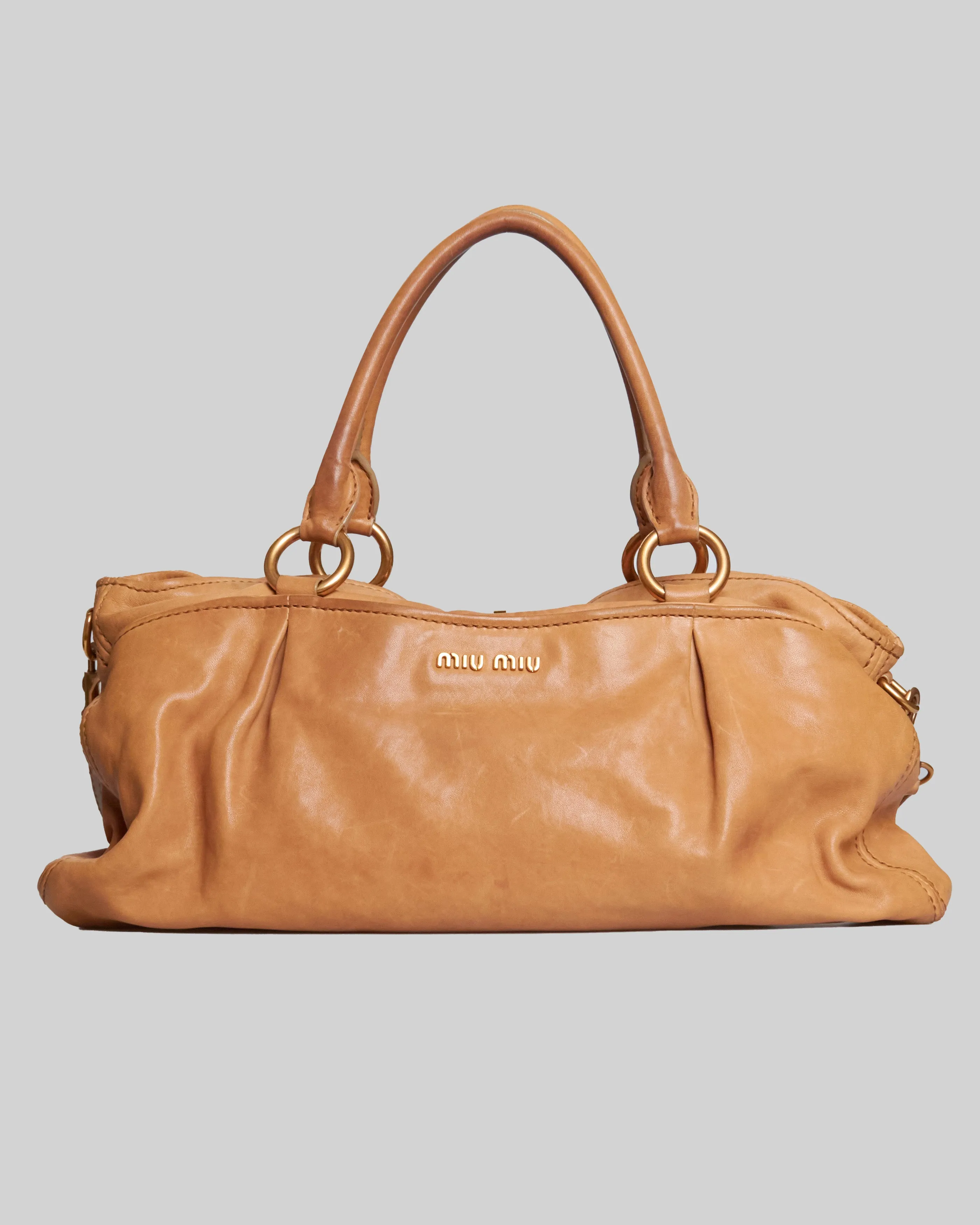 Miu Miu Leather Shoulderbag