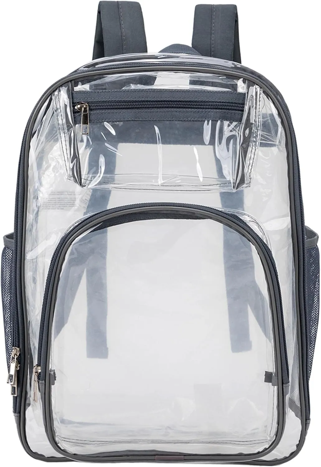 Moda West 24 Pack 17inch Wholesale Bulk Clear Backpack In Assorted Colors