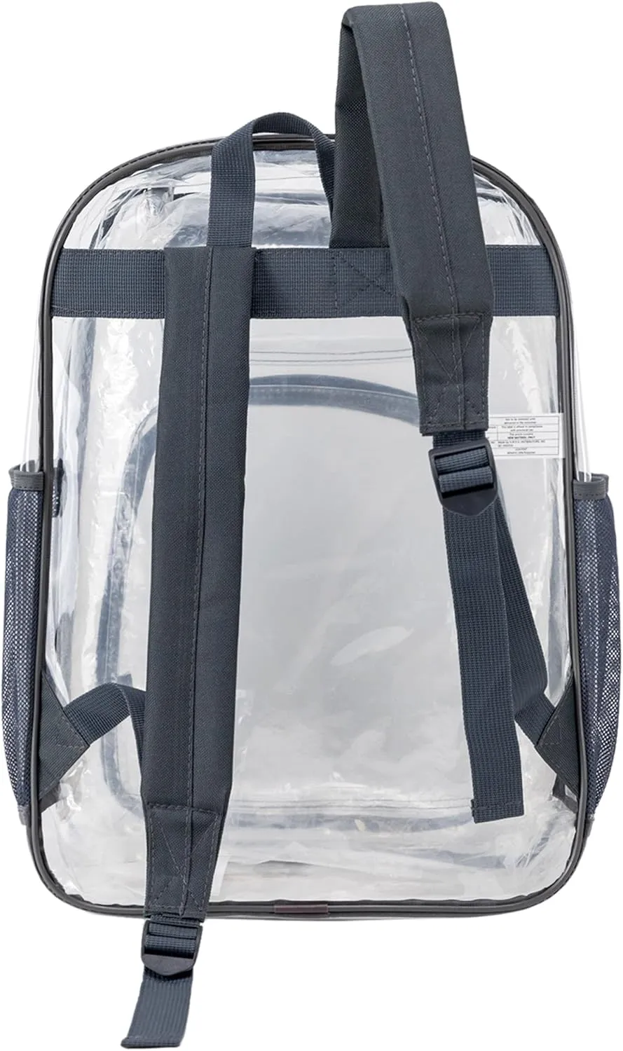 Moda West 24 Pack 17inch Wholesale Bulk Clear Backpack In Assorted Colors