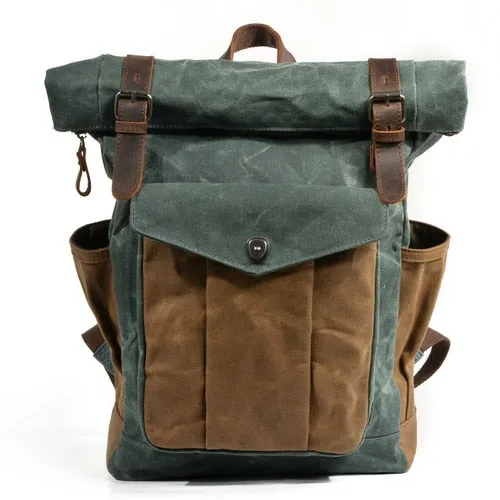 Model 5 MUCHUAN Leather Backpack