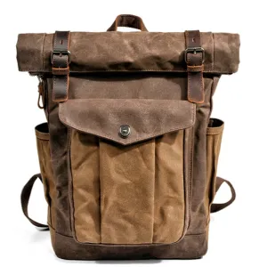 Model 5 MUCHUAN Leather Backpack