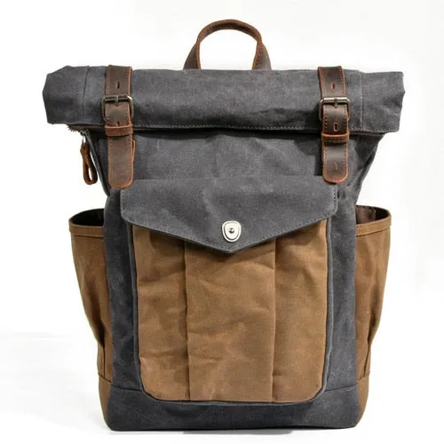 Model 5 MUCHUAN Leather Backpack