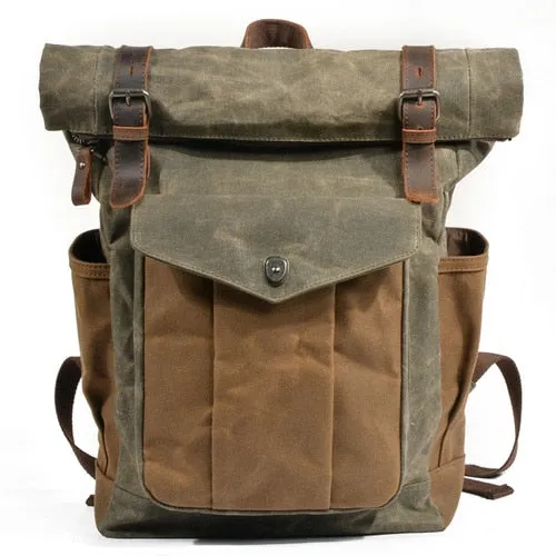 Model 5 MUCHUAN Leather Backpack