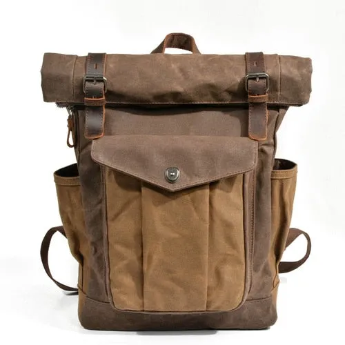 Model 5 MUCHUAN Leather Backpack