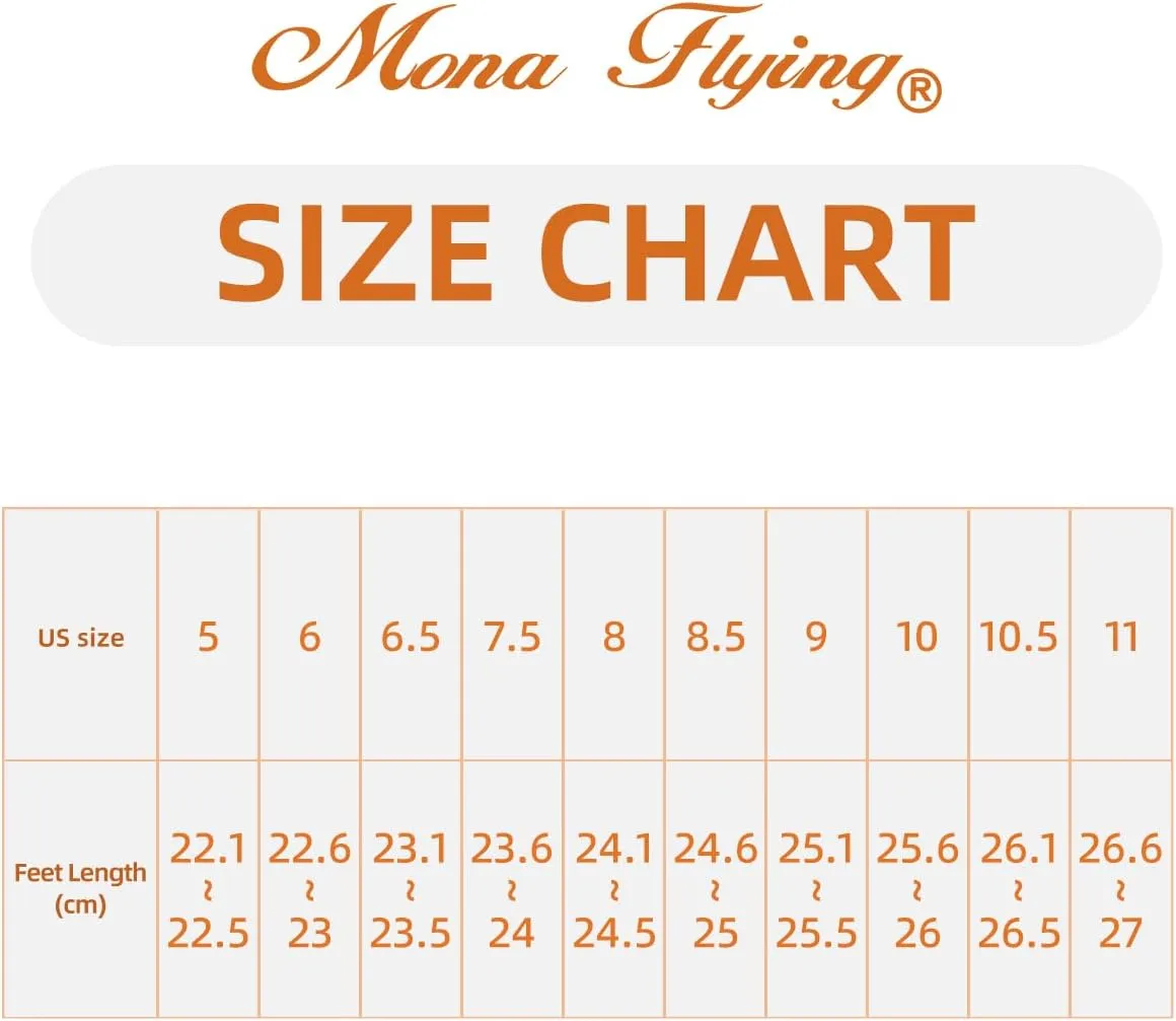 Mona flying Women's Leather 5 cm Pump Chunky Med Heel Round Toe Office Dress Shoes for Ladies